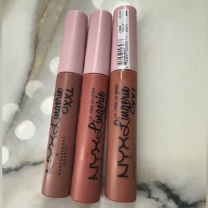 NYX Lingerie XXL Lipstick Set - Nude Shades